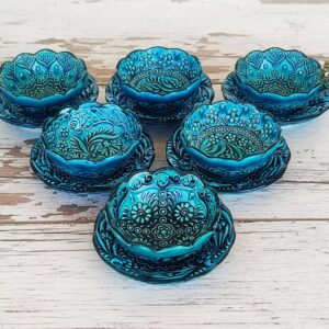 12x Turkish Ceramic Tapas Bowl Set